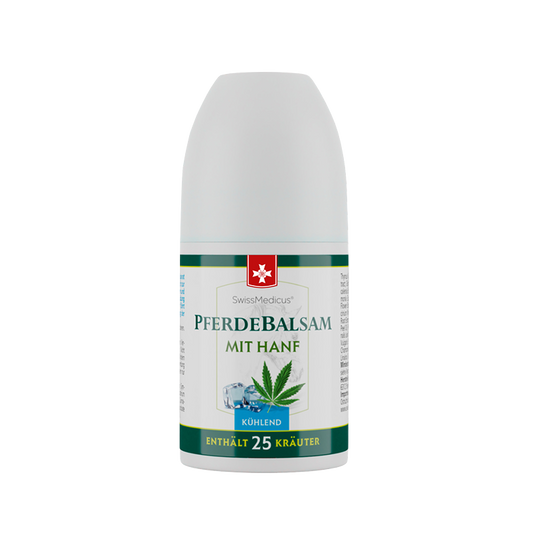 Lóbalzsam hűsítő kenderrel ROLL-ON