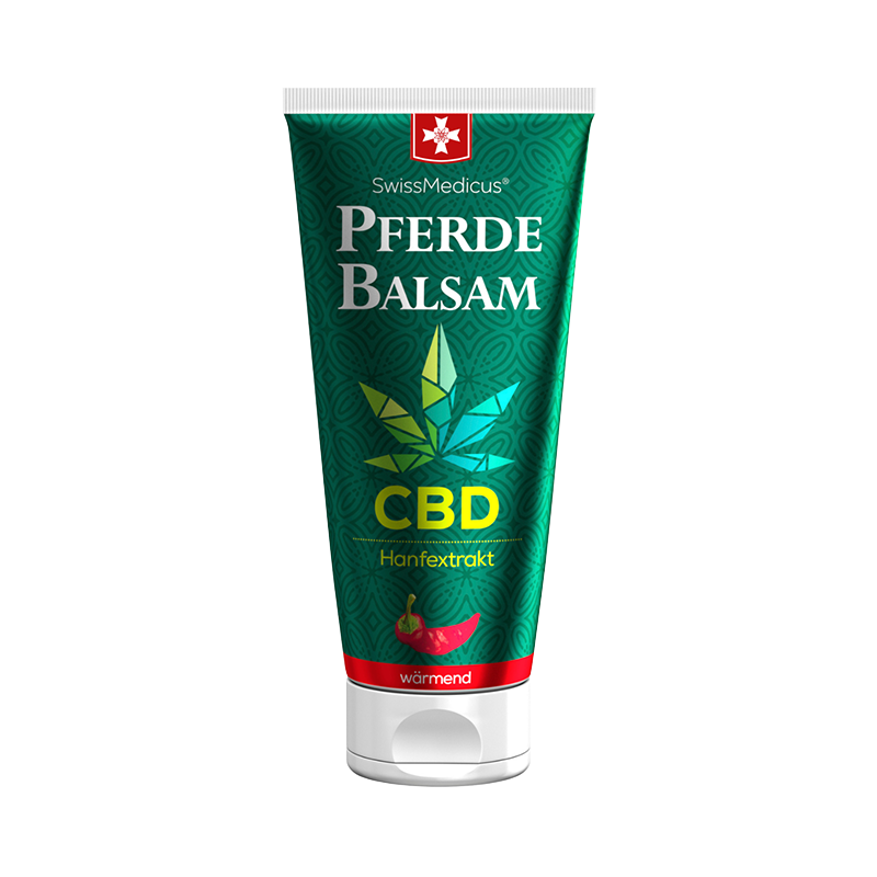 Lóbalzsam melegítő CBD-vel