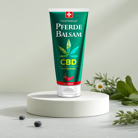 Lóbalzsam CBD-vel melegen