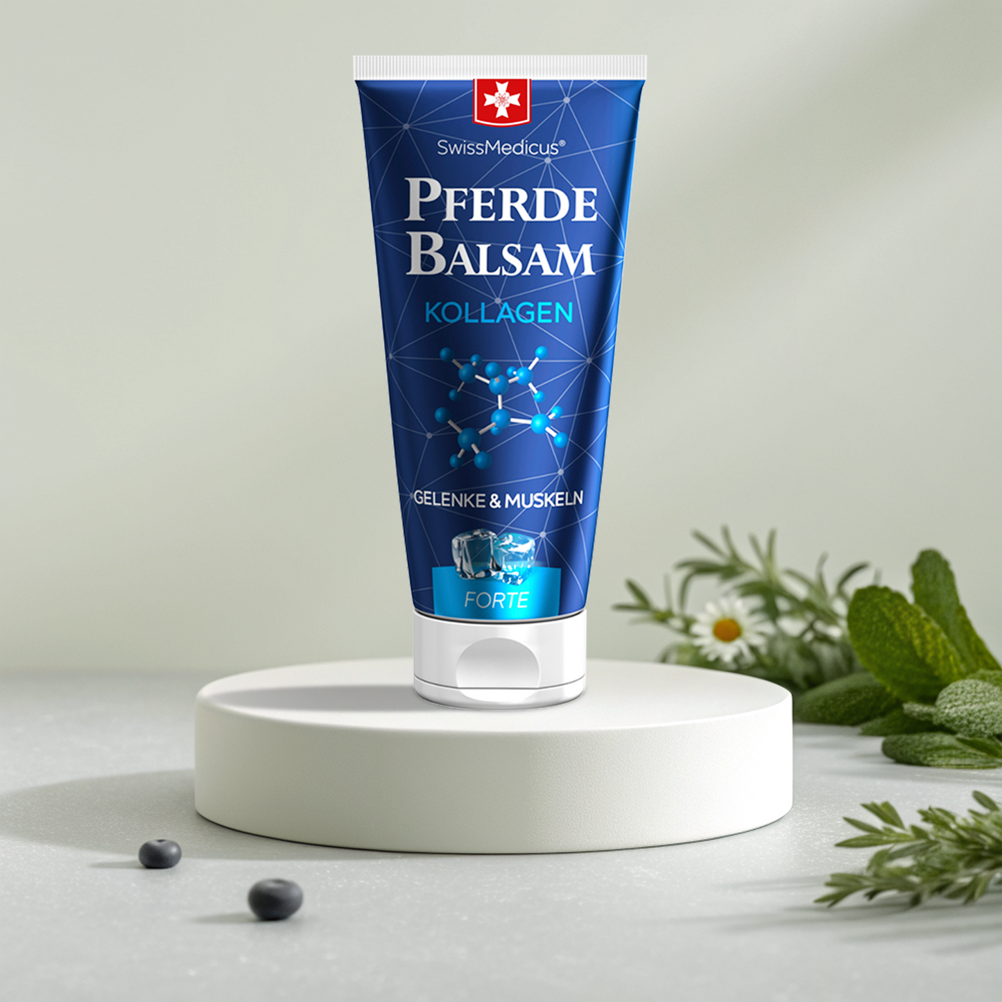 Lóbalzsam hűsítő tengeri kollagénnel – Forte