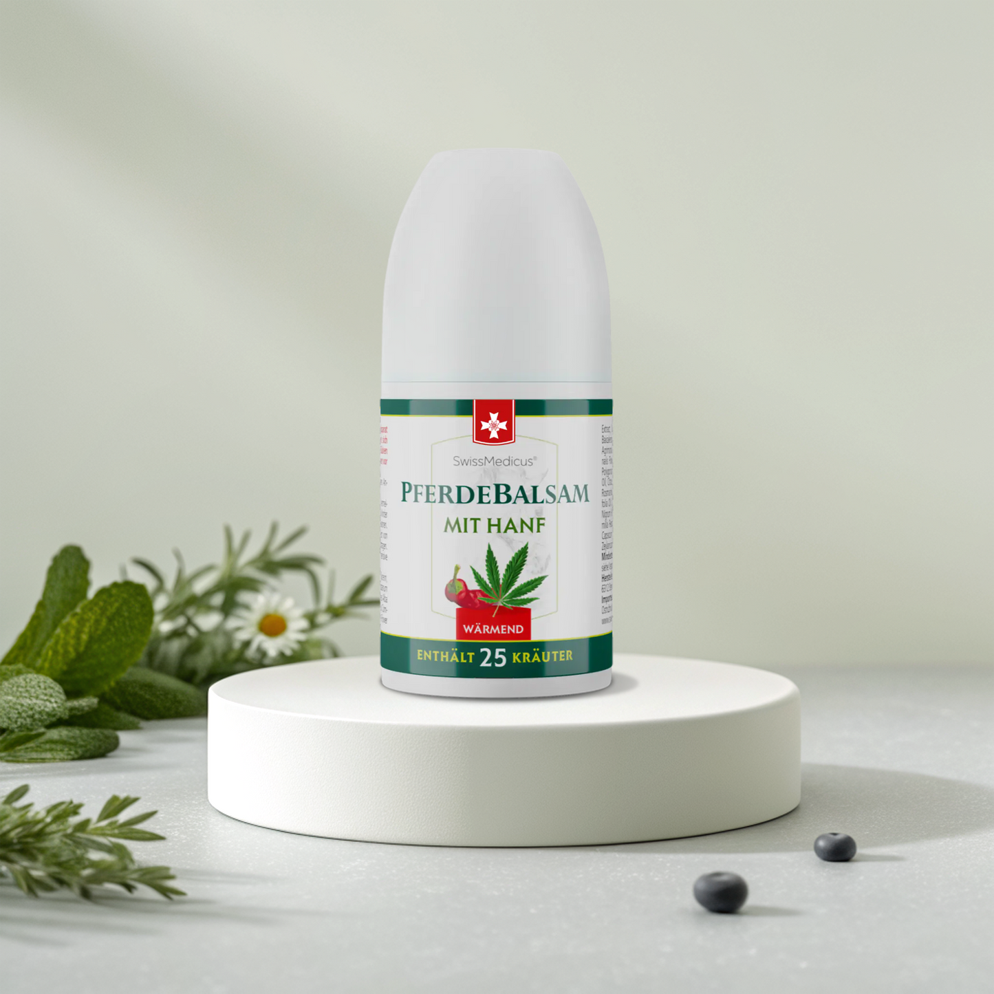 Lóbalzsam melegítő kenderrel ROLL-ON