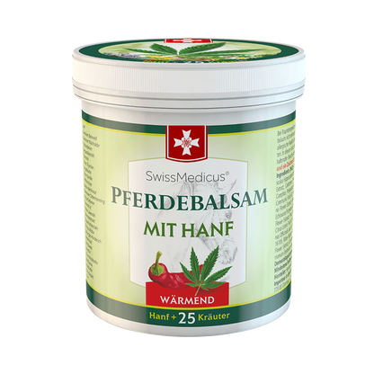 Lóbalzsam melegítő kenderrel