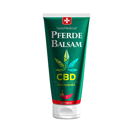Lóbalzsam CBD-vel melegen