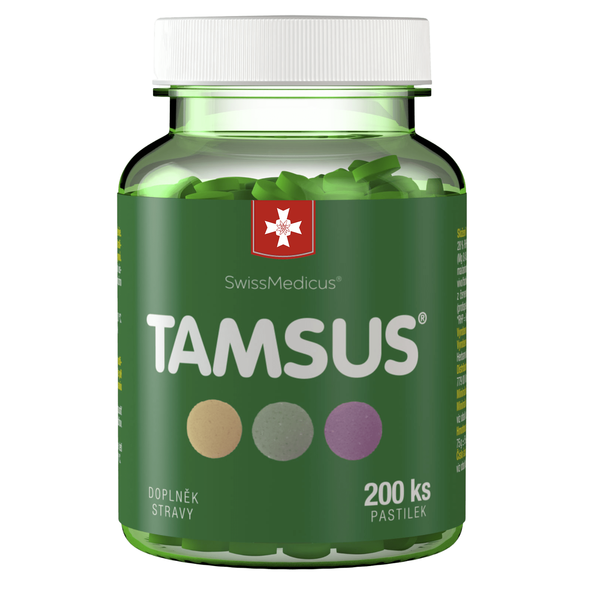 TAMSUS a jó emésztésért 200 pasztilla